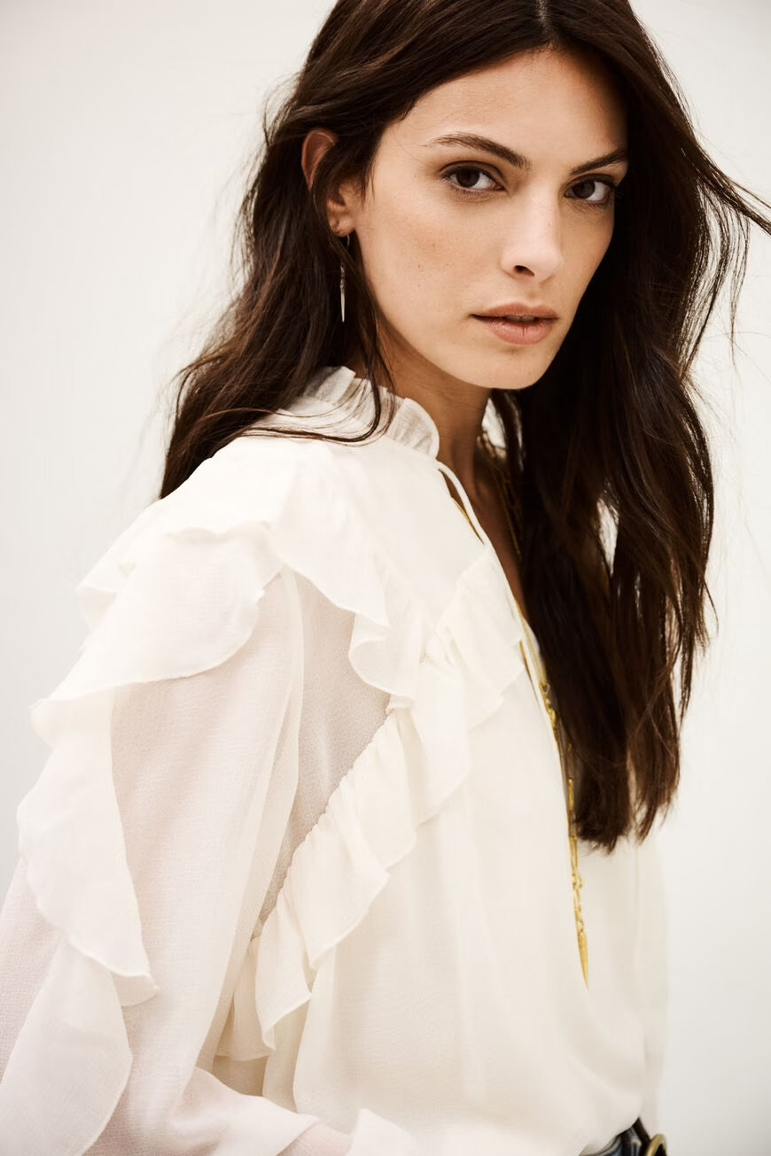 Nilsa Blouse - Ecru