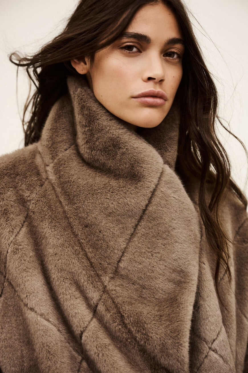 Pinie Coat - Taupe