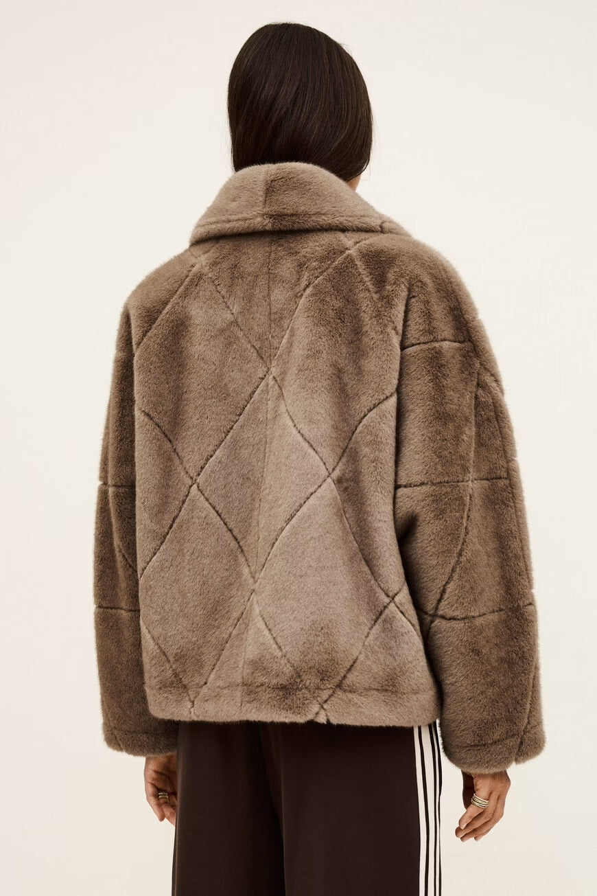 Pinie Coat - Taupe