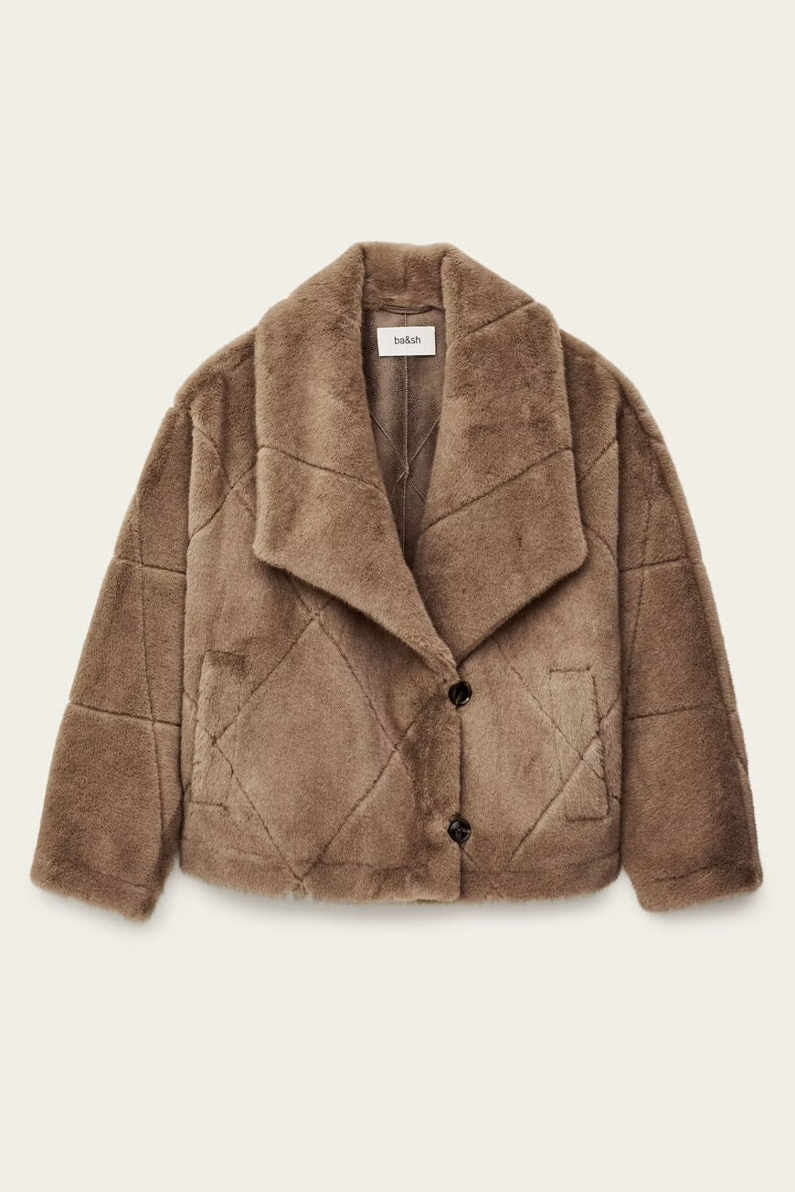 Pinie Coat - Taupe