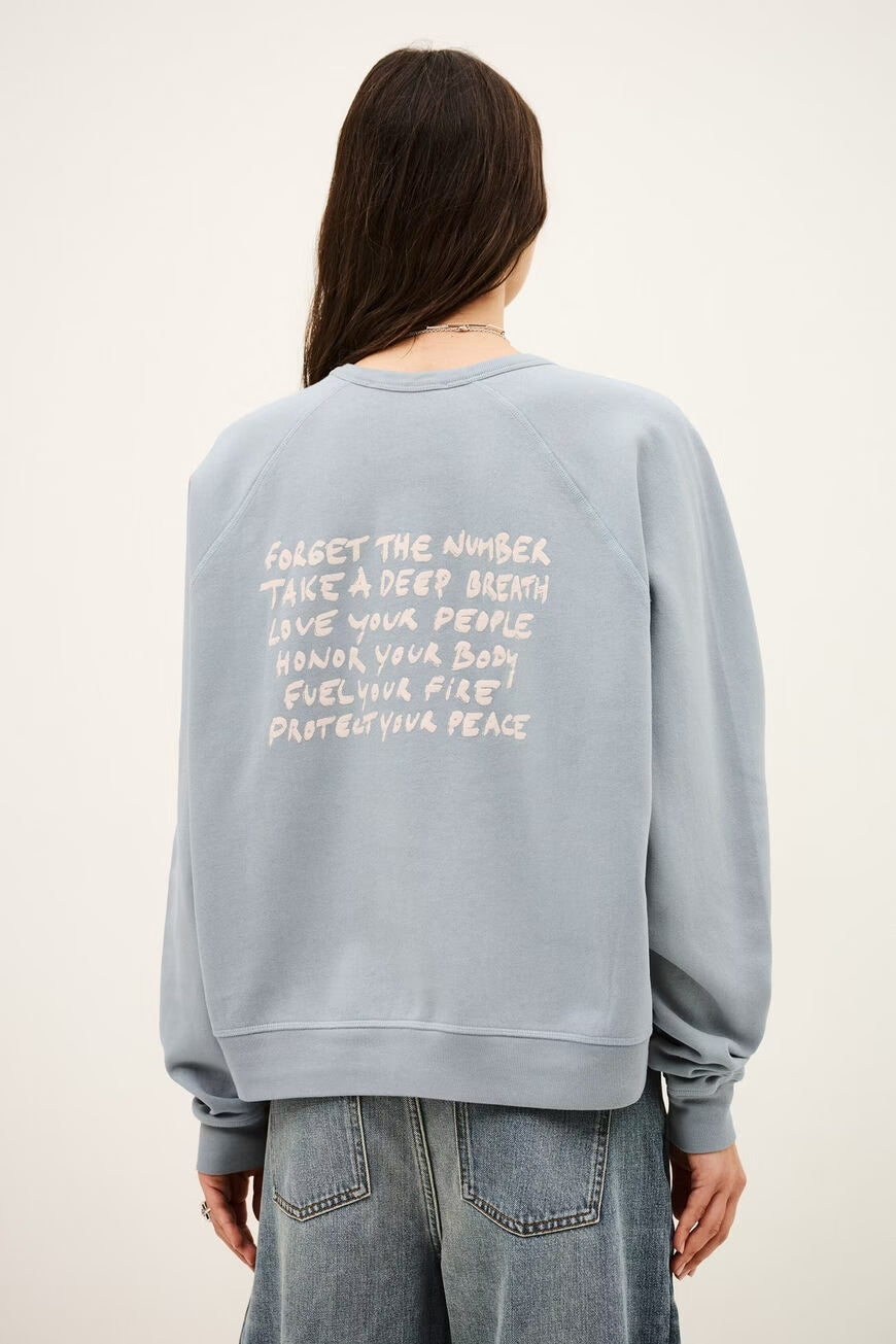 Swing Sweatshirt - Bleuglacier