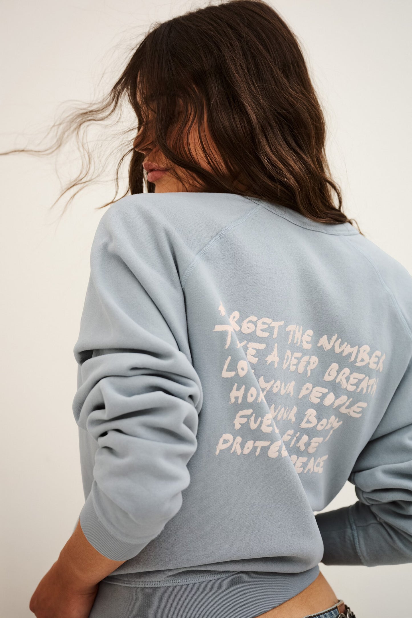 Swing Sweatshirt - Bleuglacier