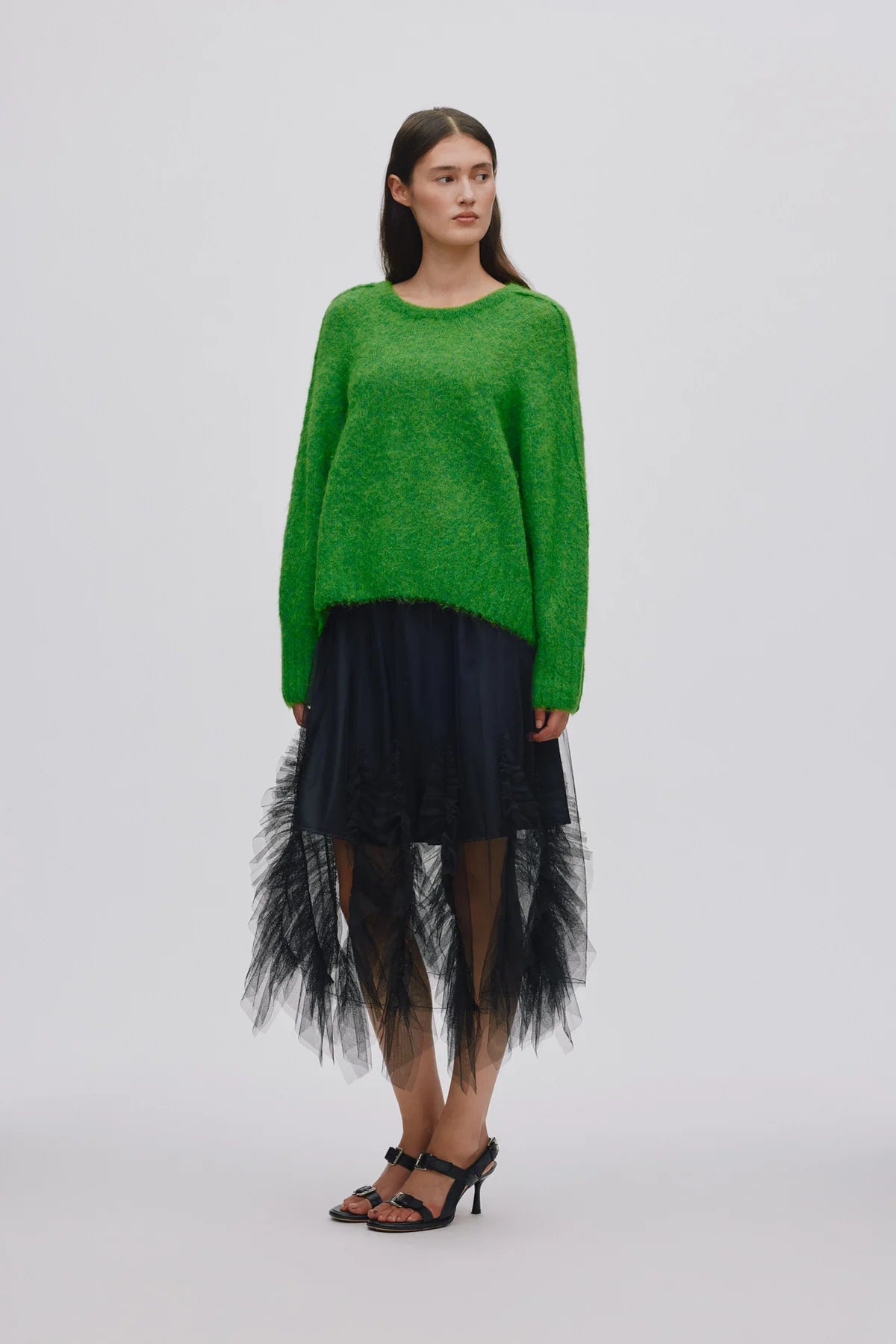 Beka Superlight Boxy Sweater - Viper Green