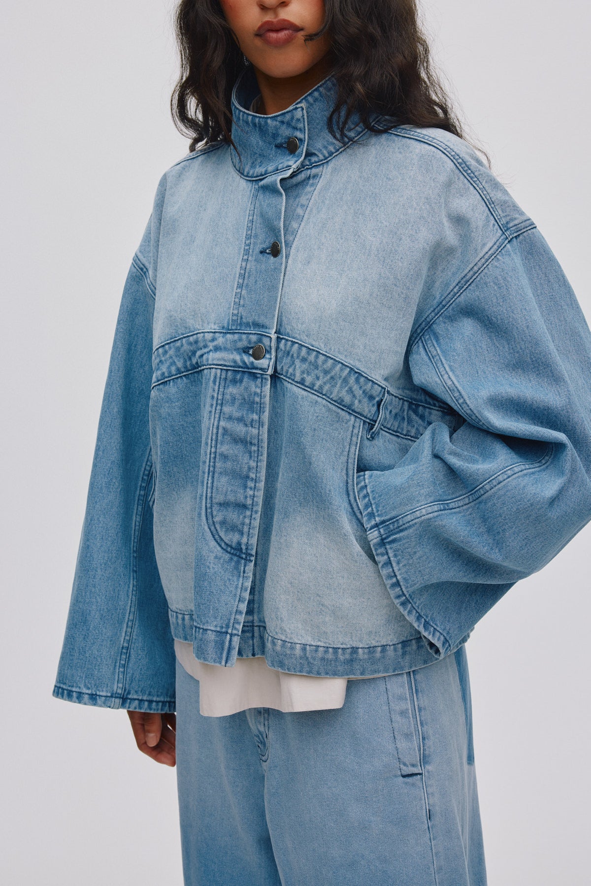 Donela Denim Jacket - Light Wash