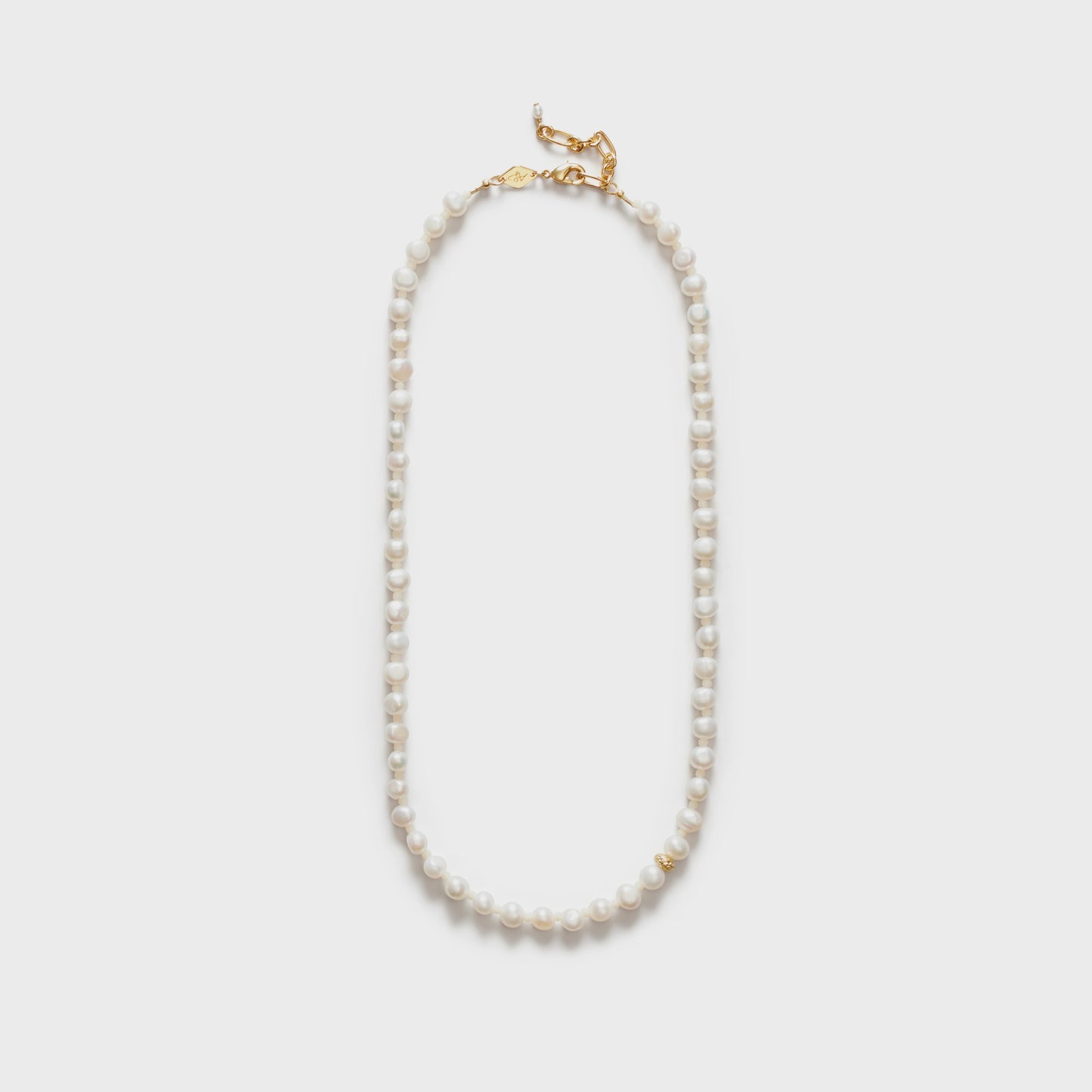 Petit Stellar Pearly Necklace Gold