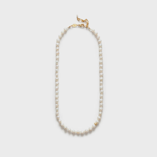 Petit Stellar Pearly Necklace Gold