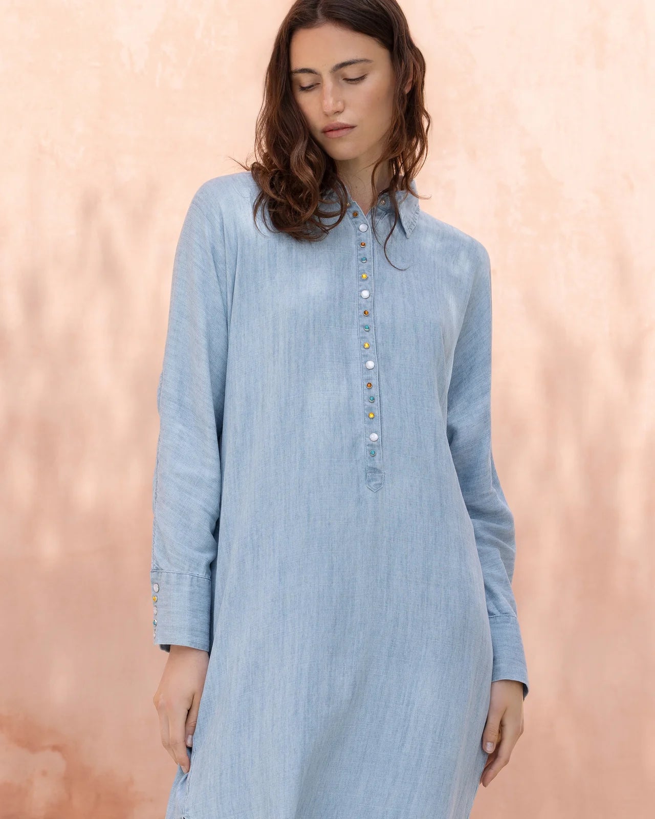 Pina Dress - Light Blue