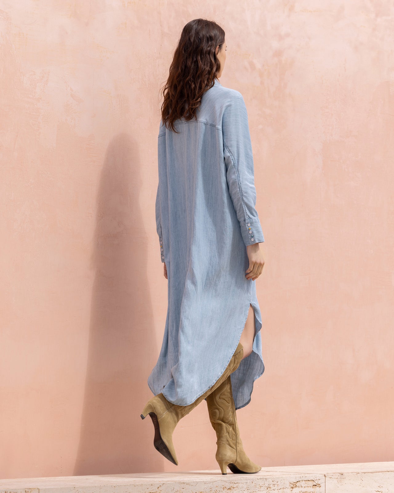 Pina Dress - Light Blue