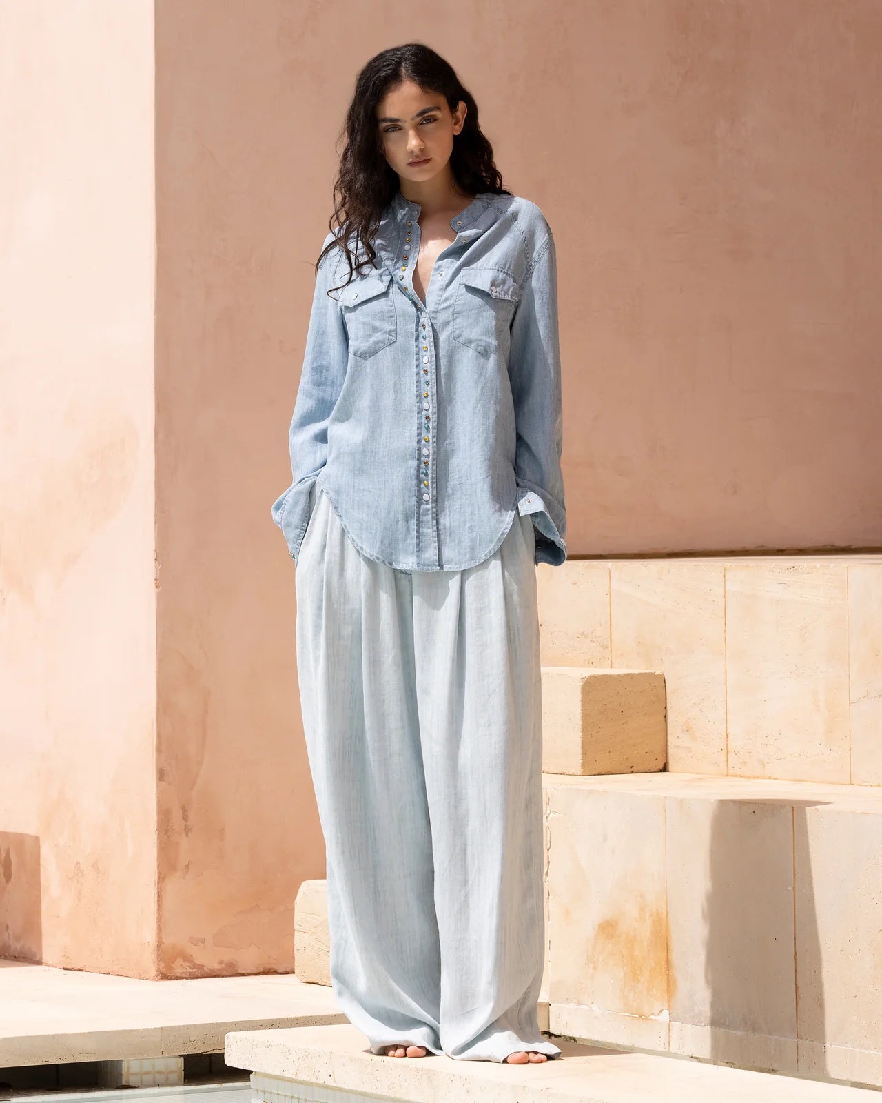 Plany Shirt - Light Blue