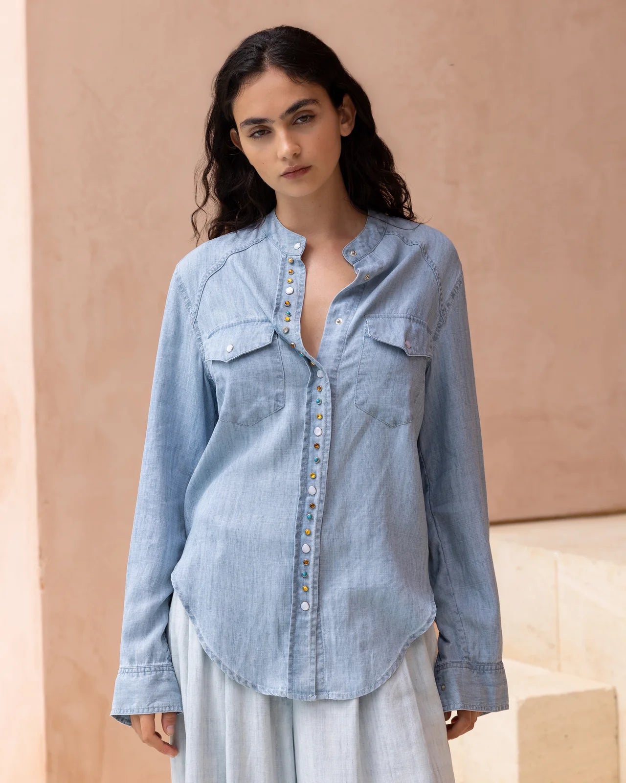 Plany Shirt - Light Blue
