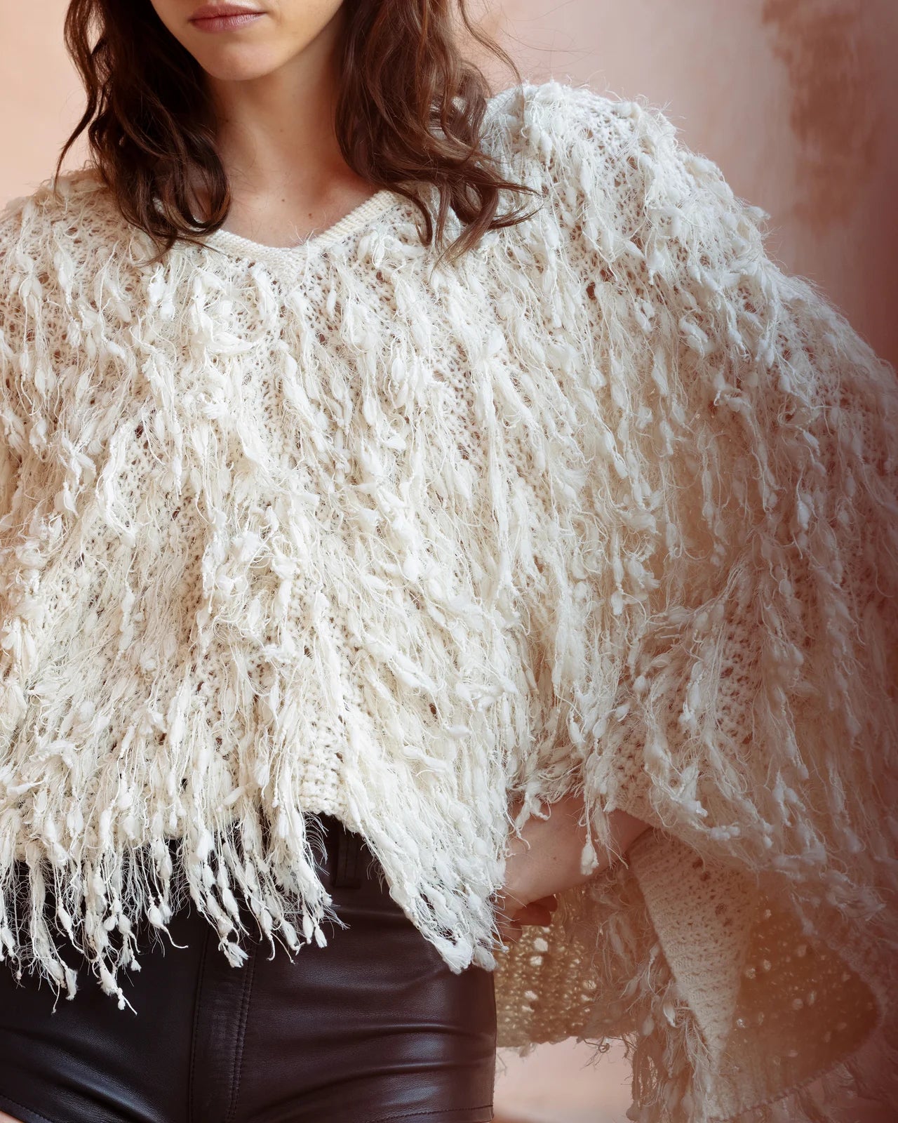 Silou Knitted Sweater - Ivory