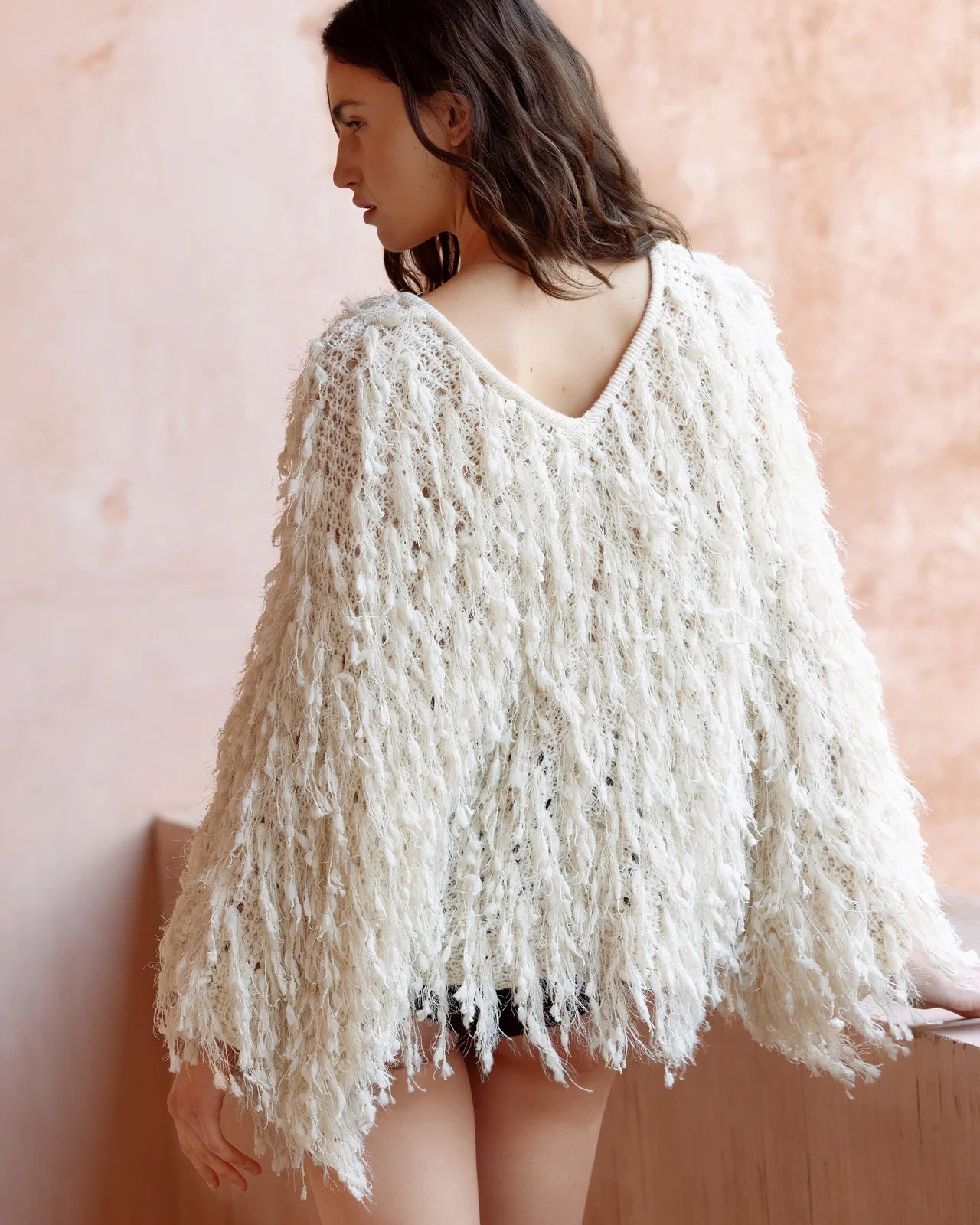 Silou Knitted Sweater - Ivory