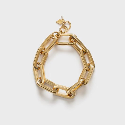 Golden Link Bracelet Gold