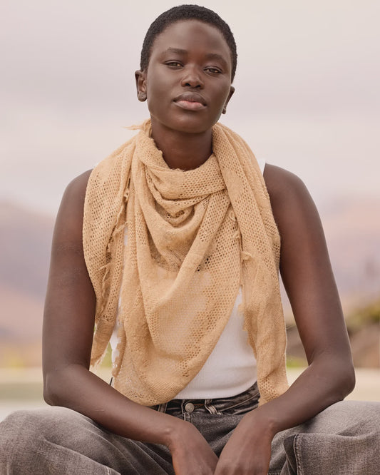 Aphina Scarf Beige