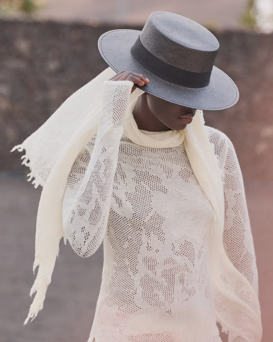 Aphina Scarf Ivory