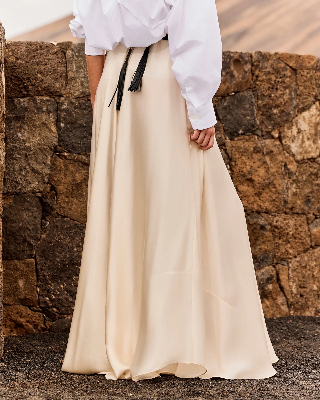 Calista Skirt Ecru