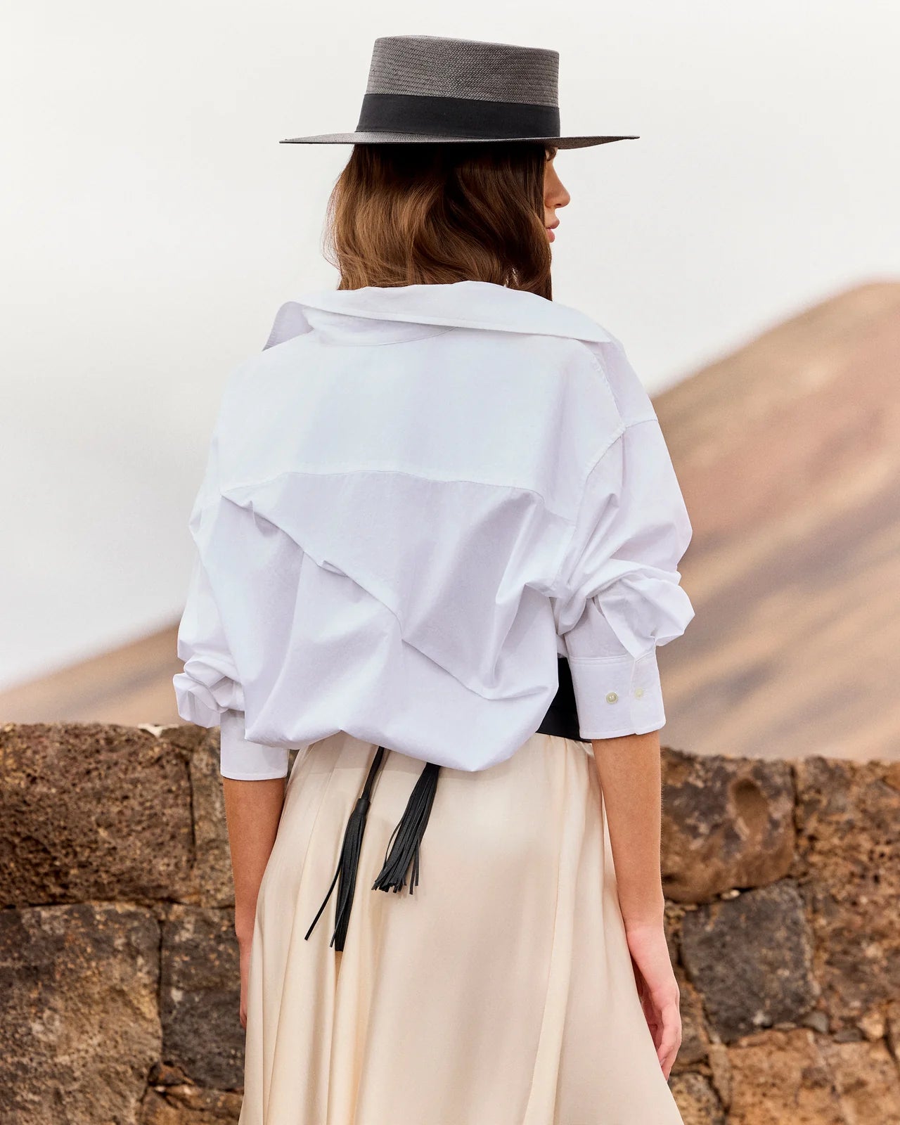 Calista Skirt Ecru