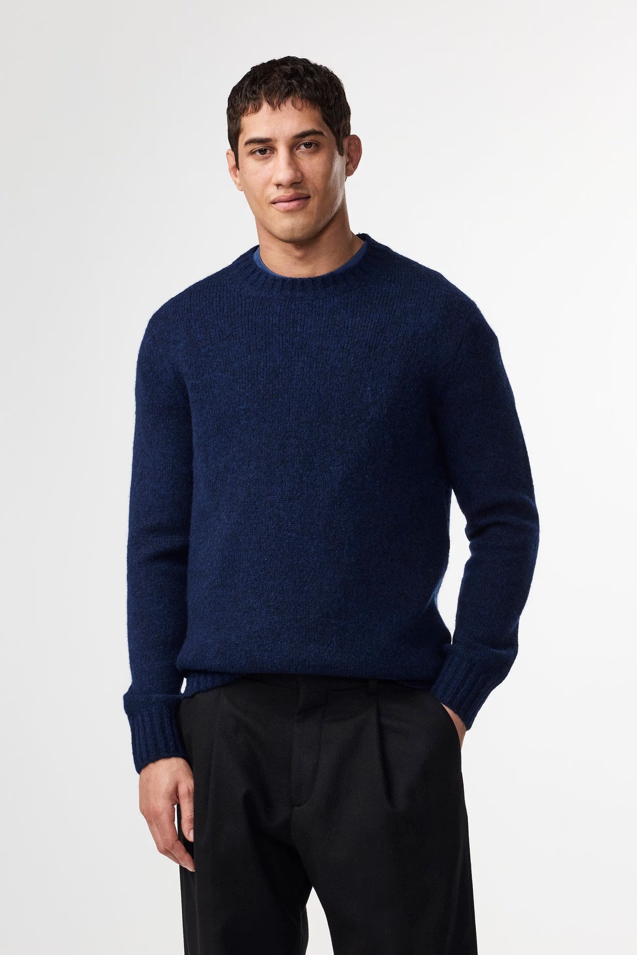 Lee Crew Neck Knit Navy