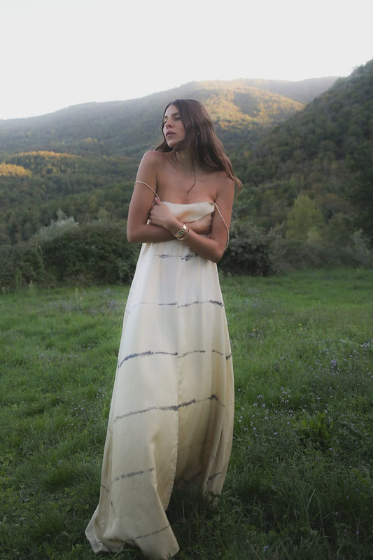 Hanny String Dress Banana