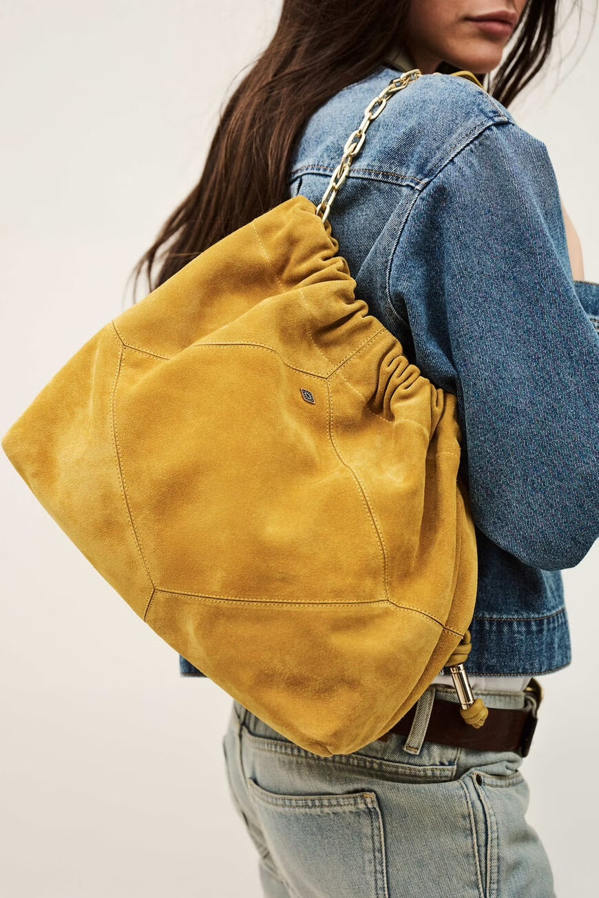 June Suede Tote Bag