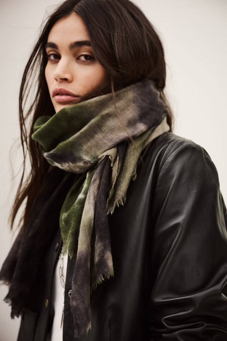 SOFIA wool and silk scarf