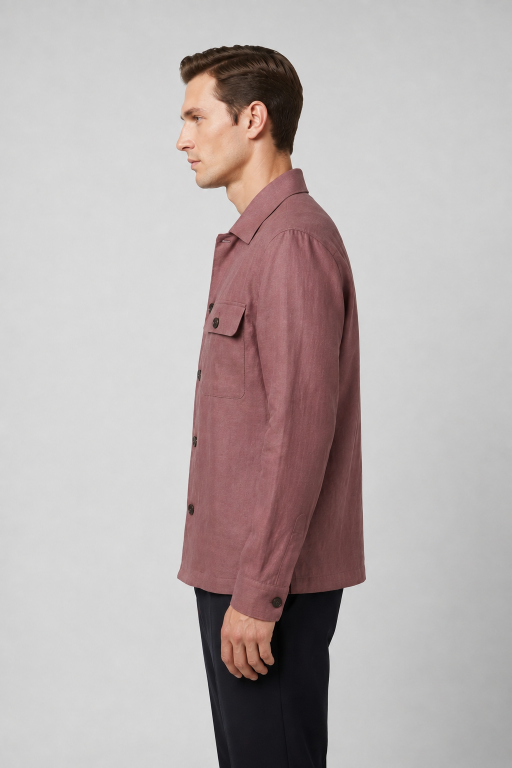 Light Plum Overshirt