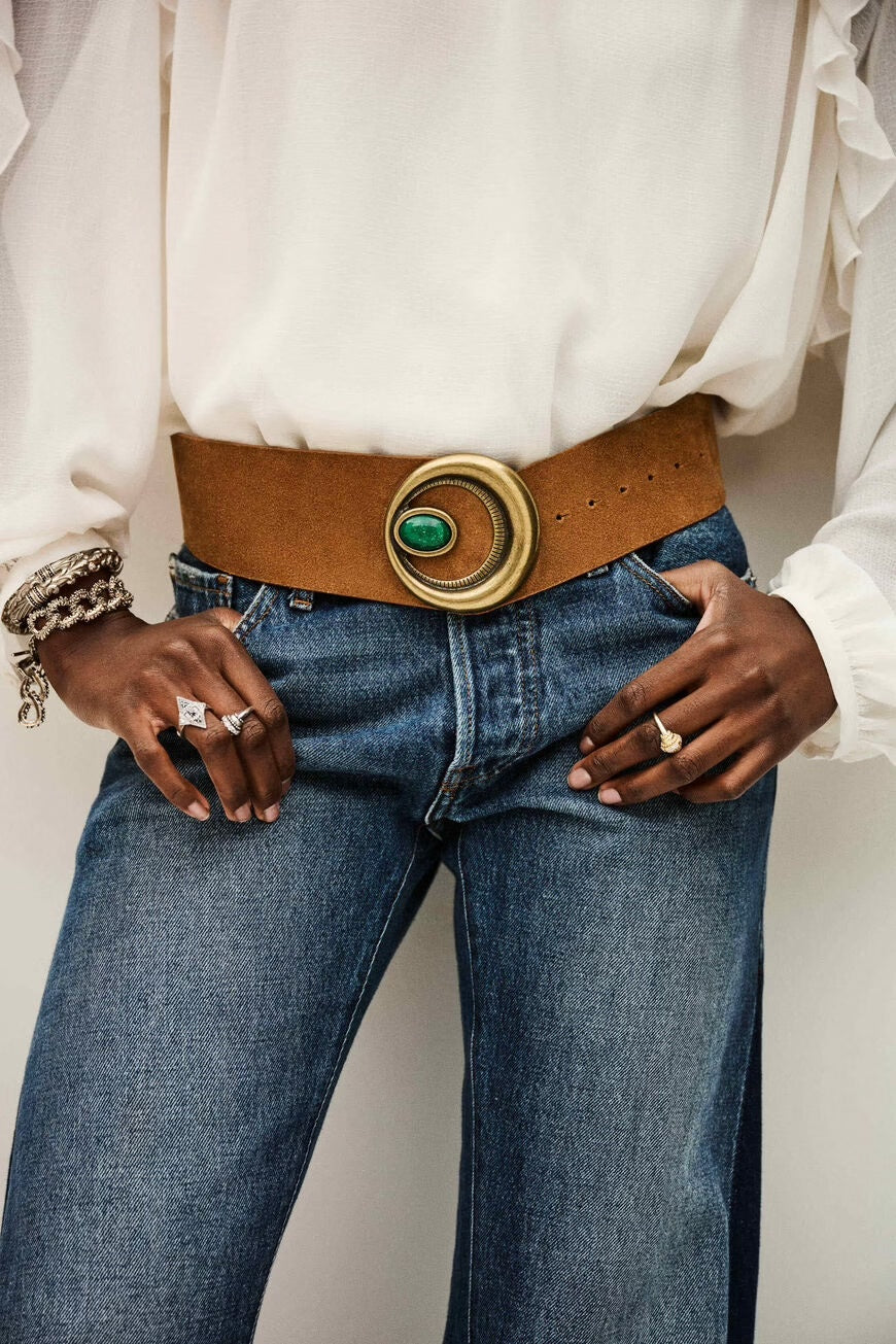 Brazza Belt - Cognac