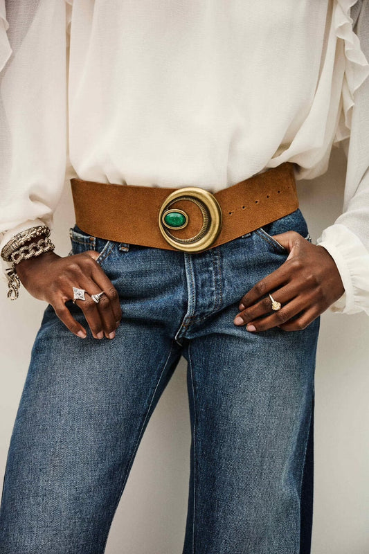 Brazza Belt - Cognac