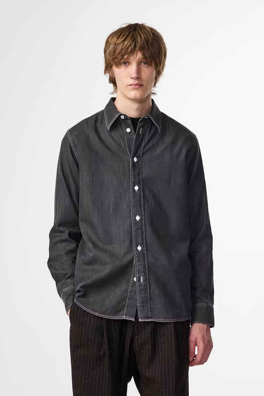 Colby Shirt Grey Denim