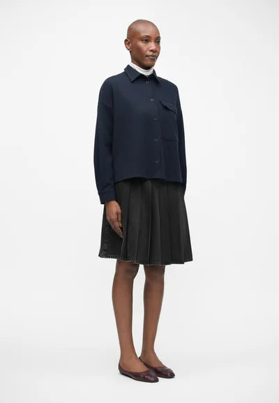 Nancy Navy Overshirt