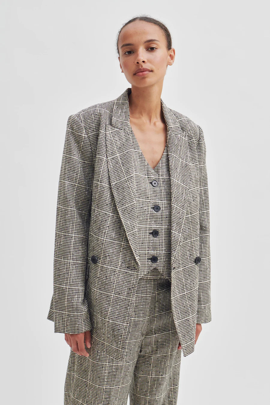 Sheldon Check Blazer