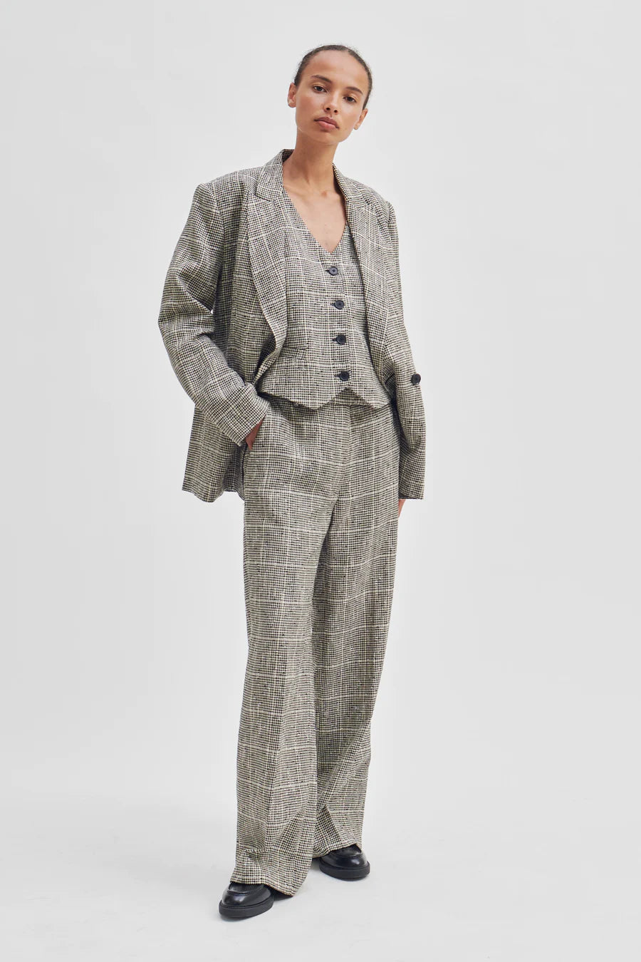 Sheldon Check Blazer