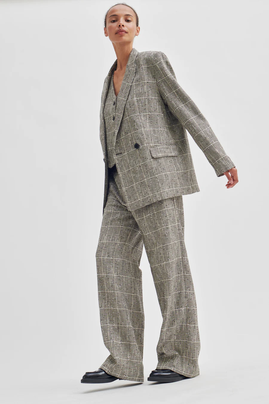 Sheldon Check Blazer