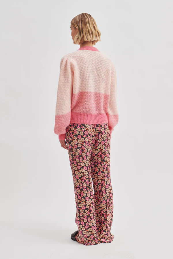 Sebastia Tri-Tone Cardigan