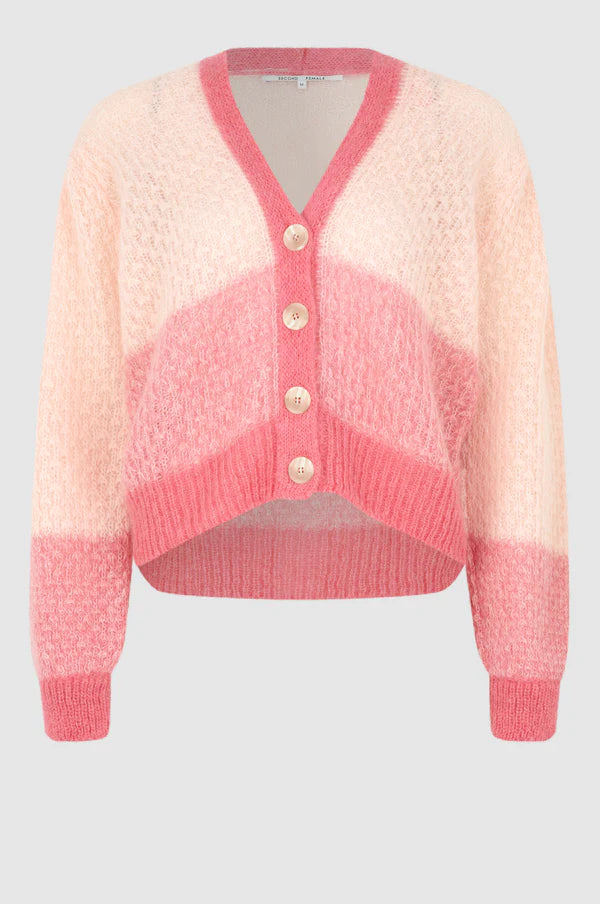 Sebastia Tri-Tone Cardigan