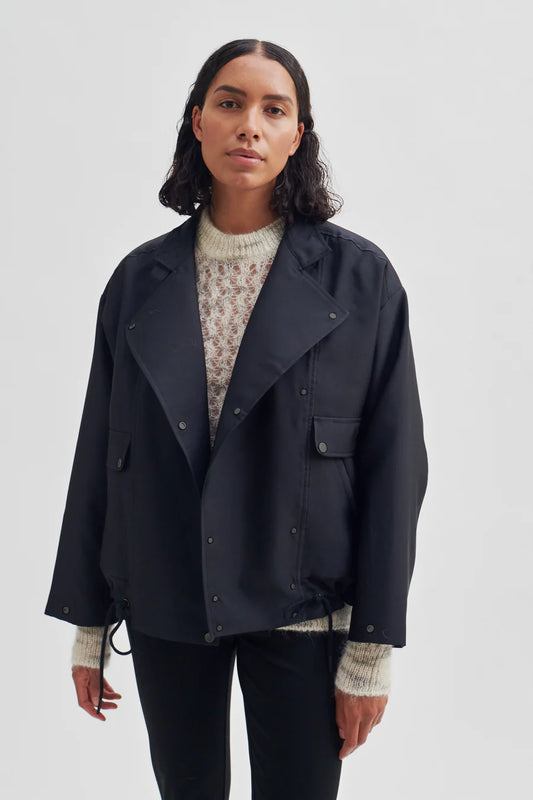Salma UtilityJacket- Black