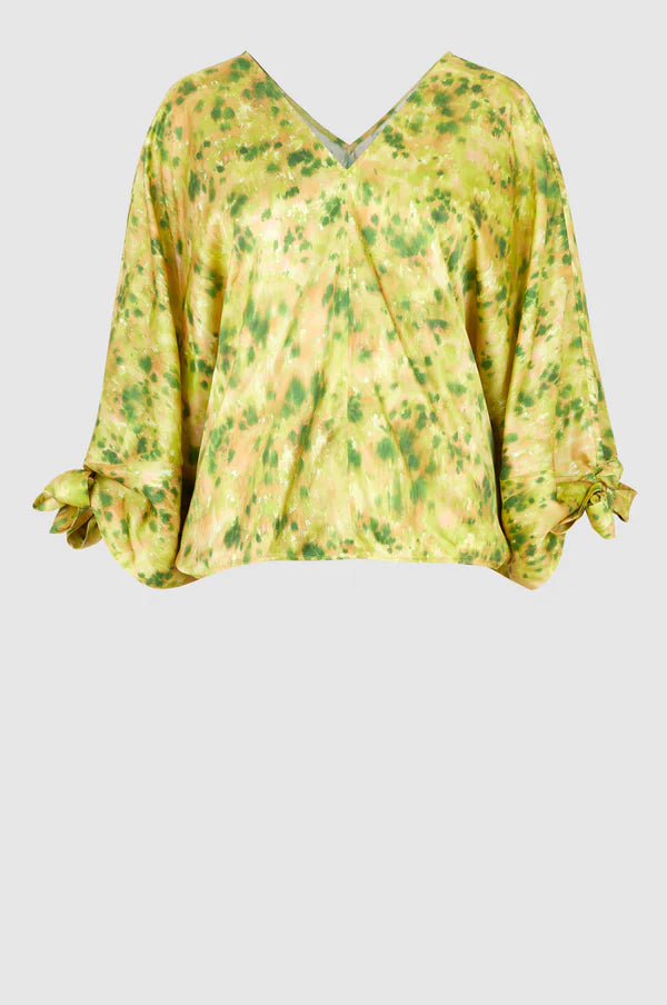 Crocus Neon Print Blouse