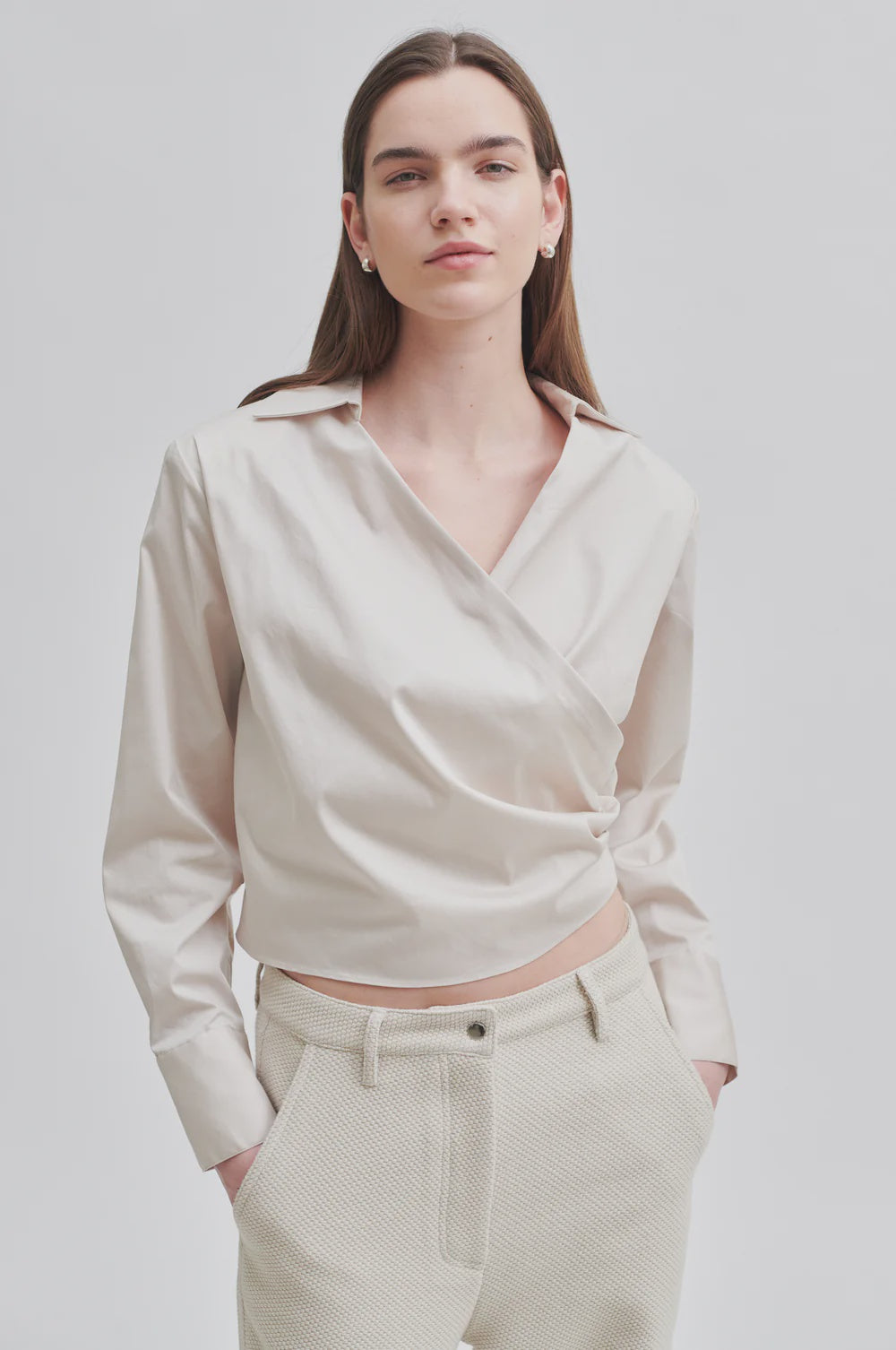 Milas Wrap Blouse