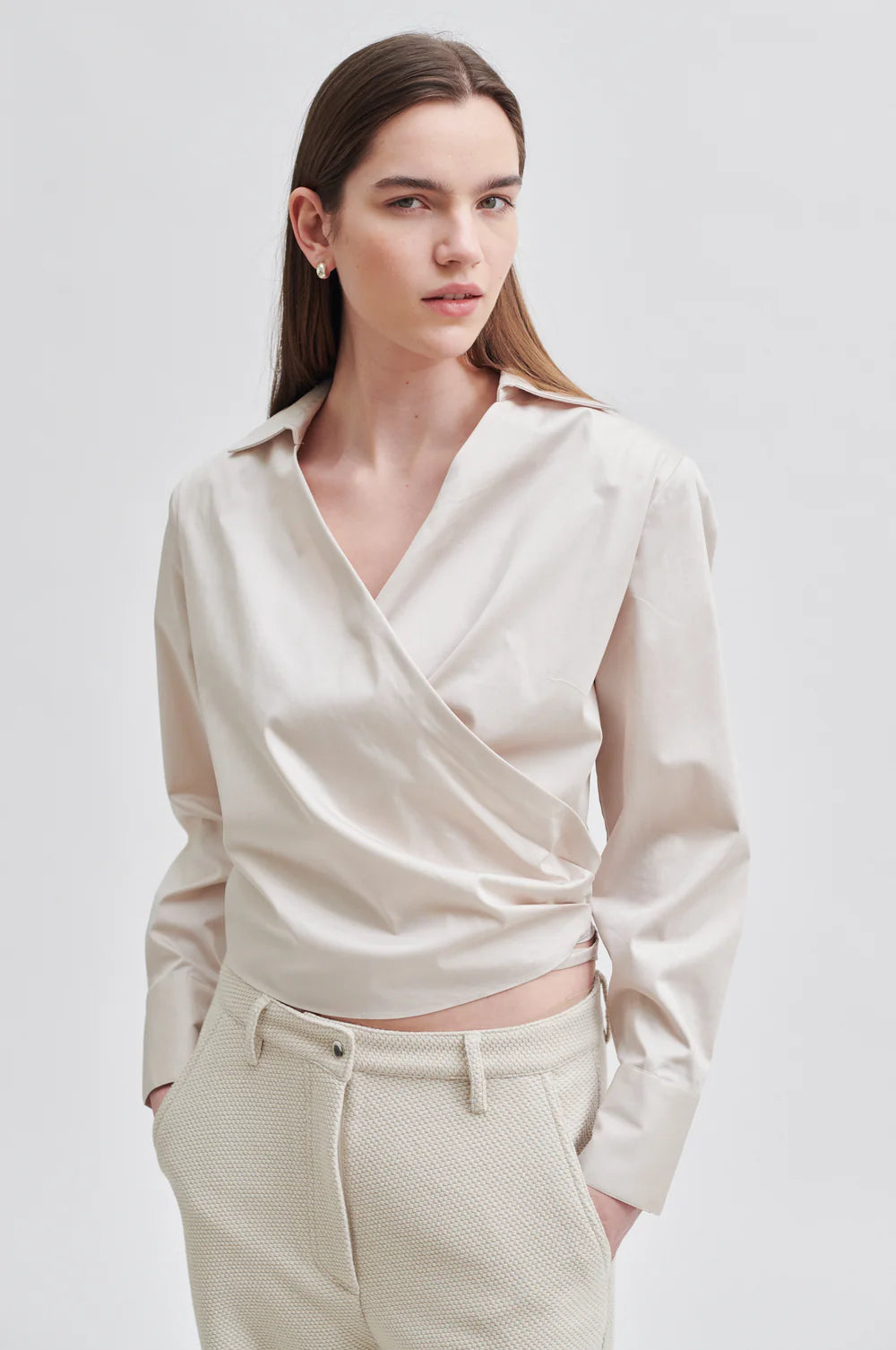 Milas Wrap Blouse