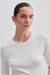 Elvilda SS O-Neck Tee - White