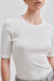 Elvilda SS O-Neck Tee - White