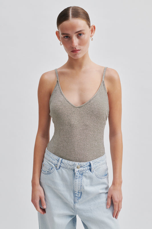 Glint Swimsuit - Vintage Khaki