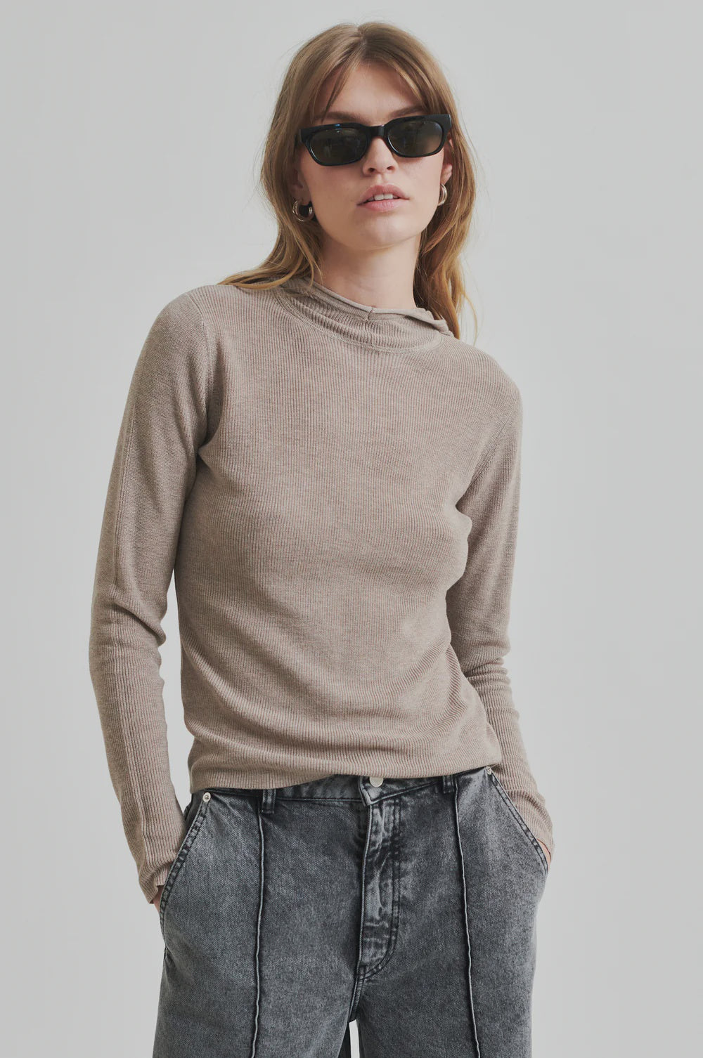 Monte Knit Hoodie - Fallen Rock