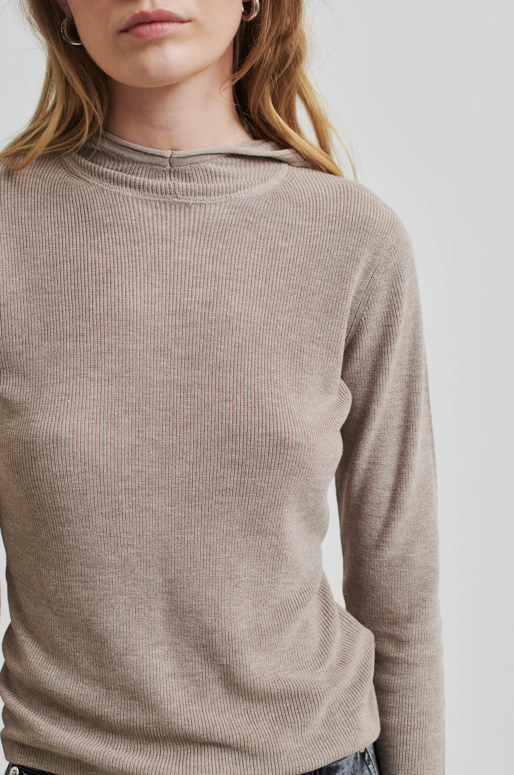 Monte Knit Hoodie - Fallen Rock