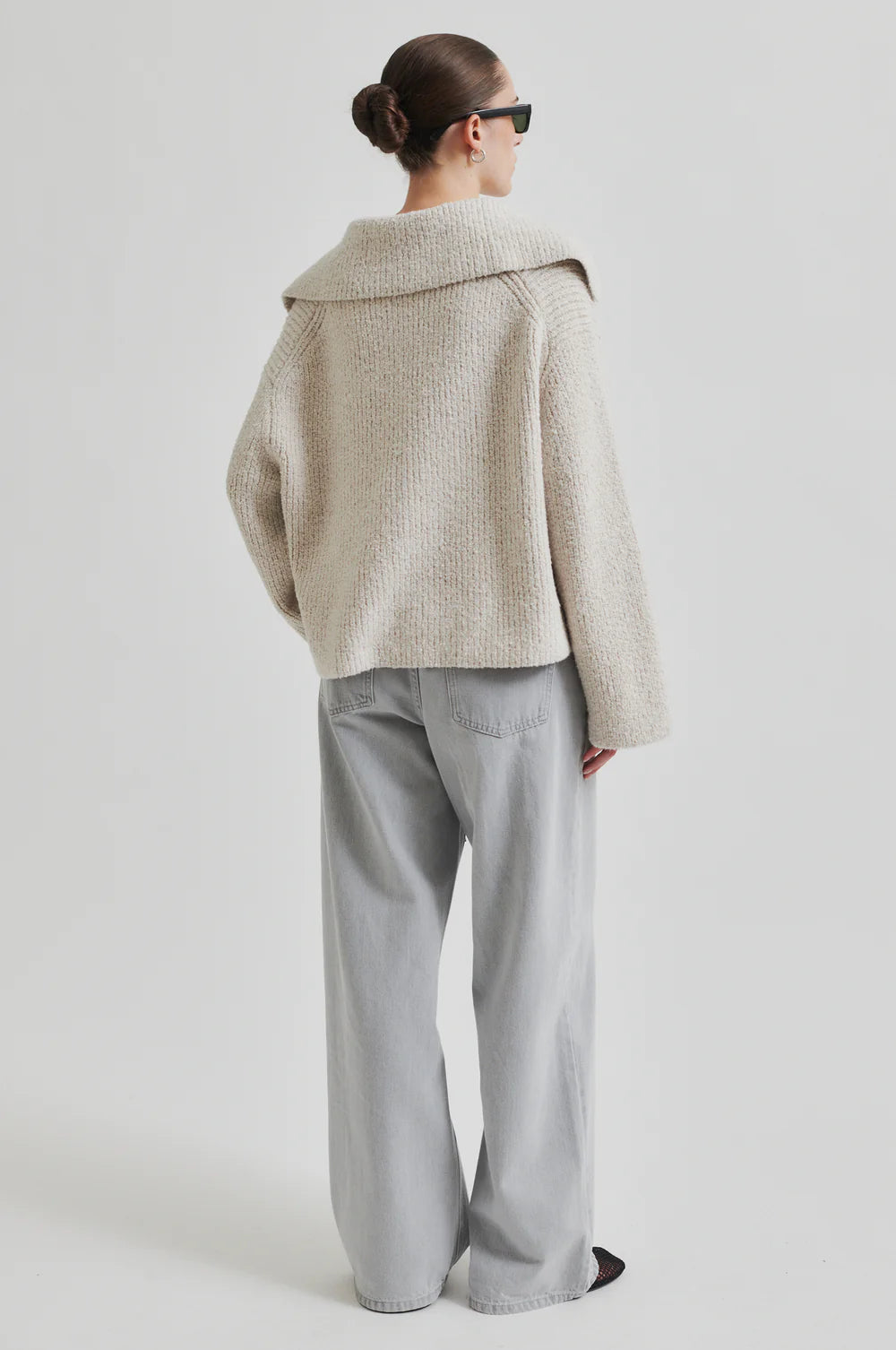 Gerda Knit Collar - Summer Sand