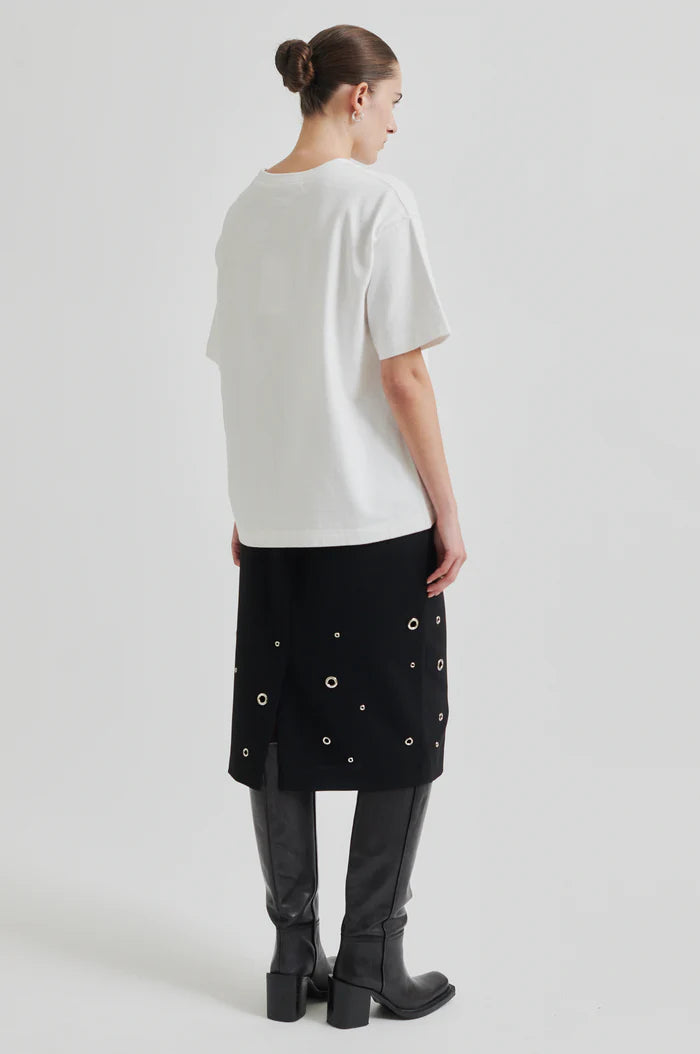 Eyla Pencil Skirt - Black