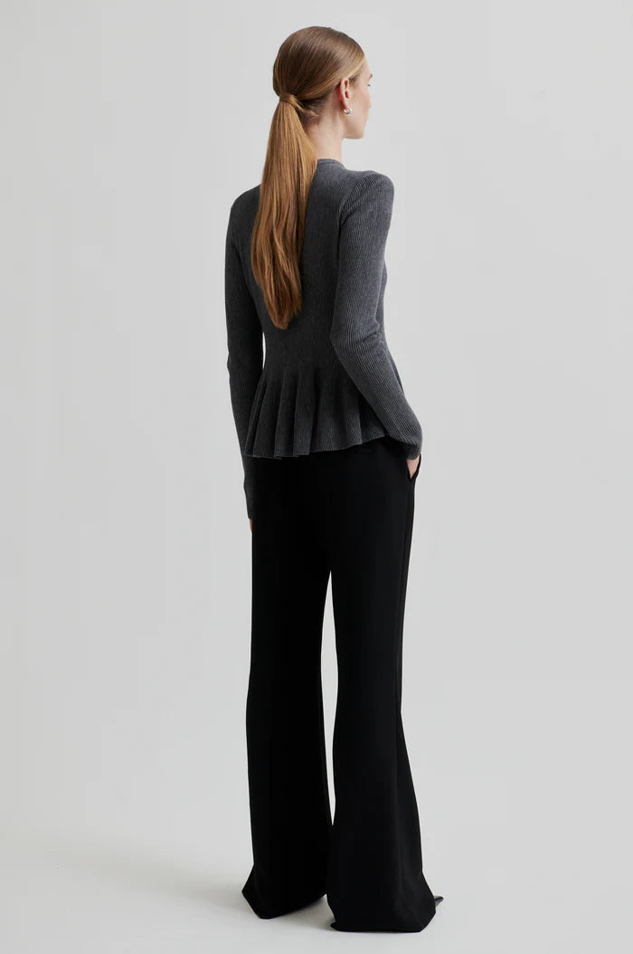 Tova Cardigan Grey Melange
