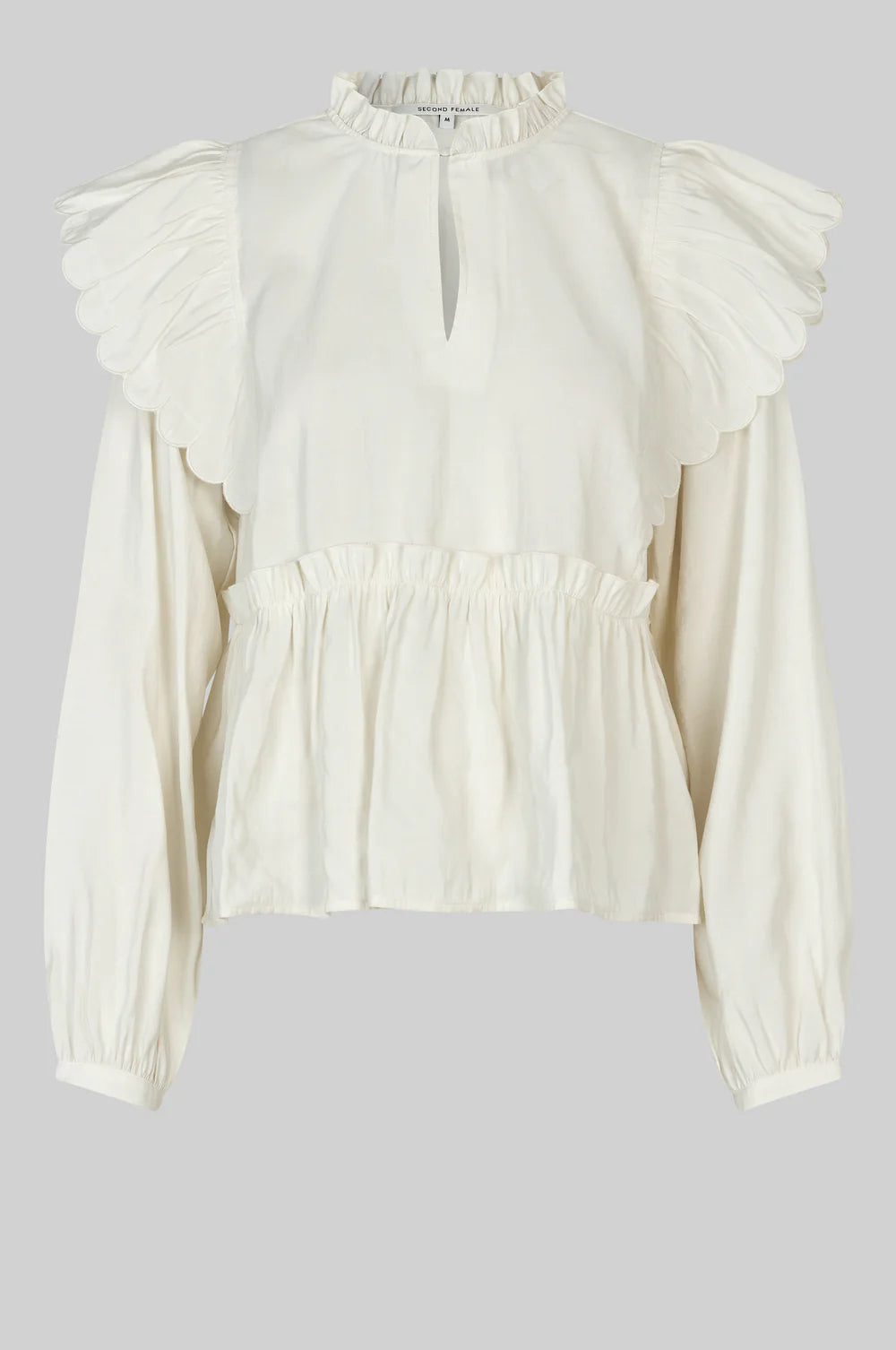 Terra Frill Blouse - Tofu