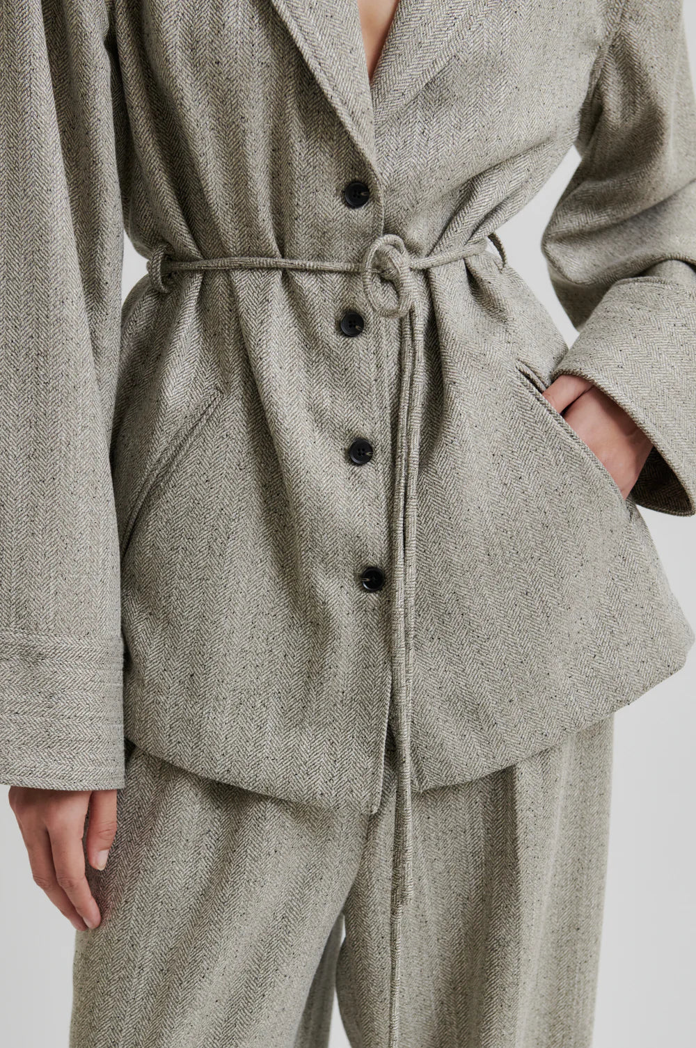 Jun Shirt Blazer - Trench Coat