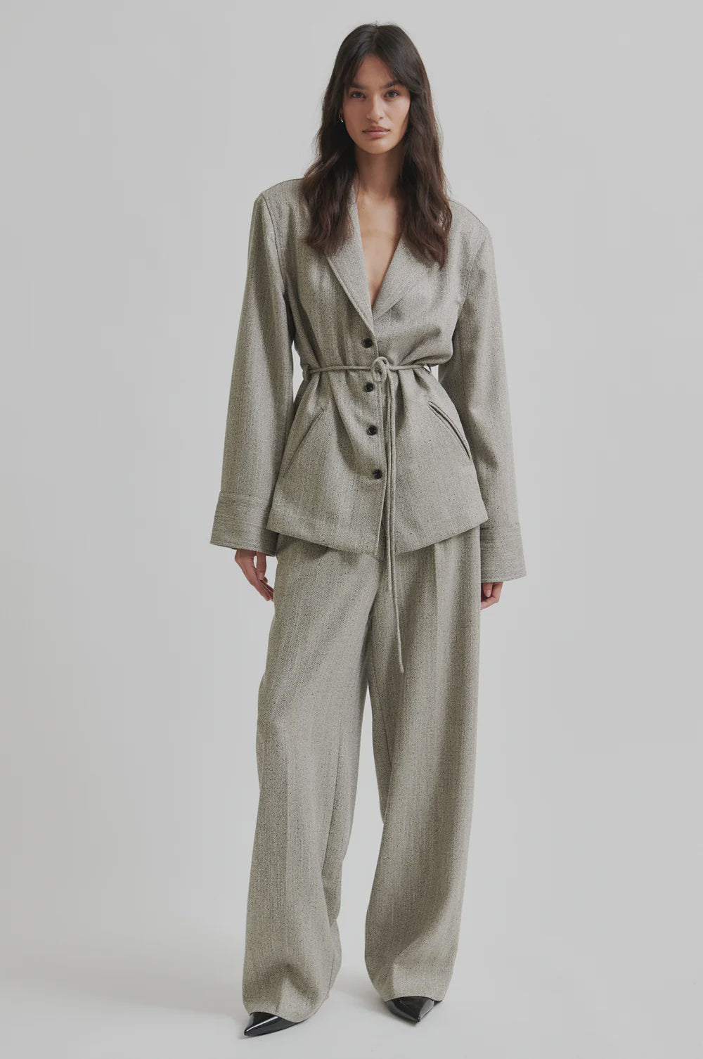 Jun Shirt Blazer - Trench Coat